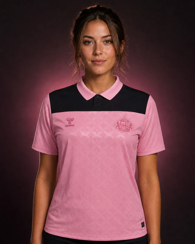 Sunderland 2026–27 Away AI-generated editorial shirt visual on a fictional model, not a product photo