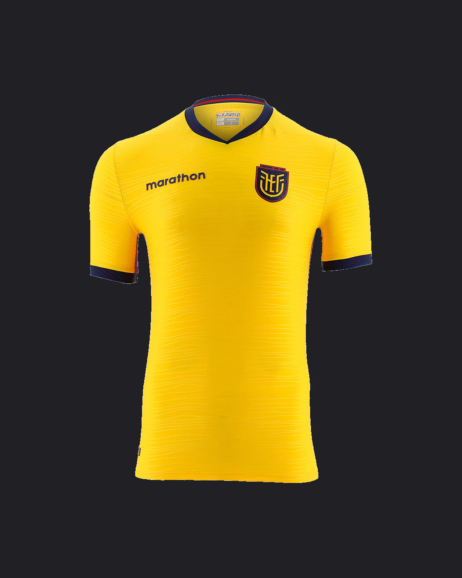 Ecuador home kit for the 2026 FIFA World Cup made by Adidas