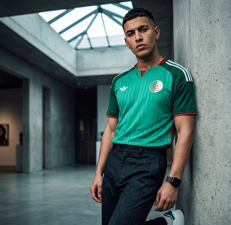 Algeria 2026 away kit lifestyle shot