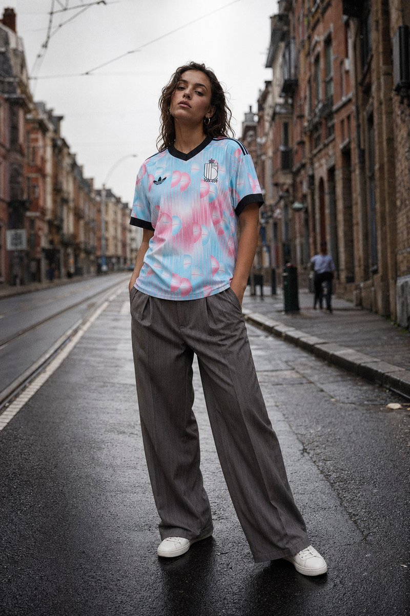 Belgium 2026 away kit lifestyle shot
