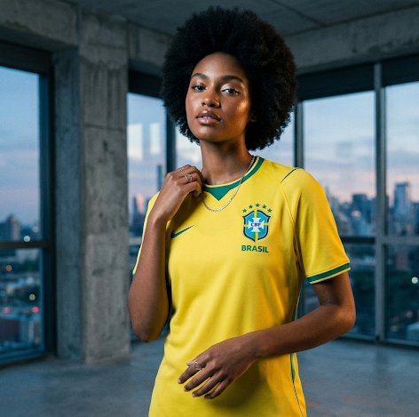 Brazil 2026 home kit lifestyle shot
