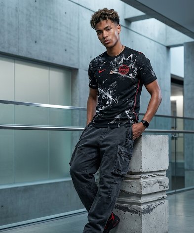 Canada 2026 away kit lifestyle shot