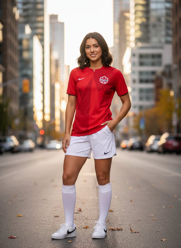 Canada 2026 home kit lifestyle shot