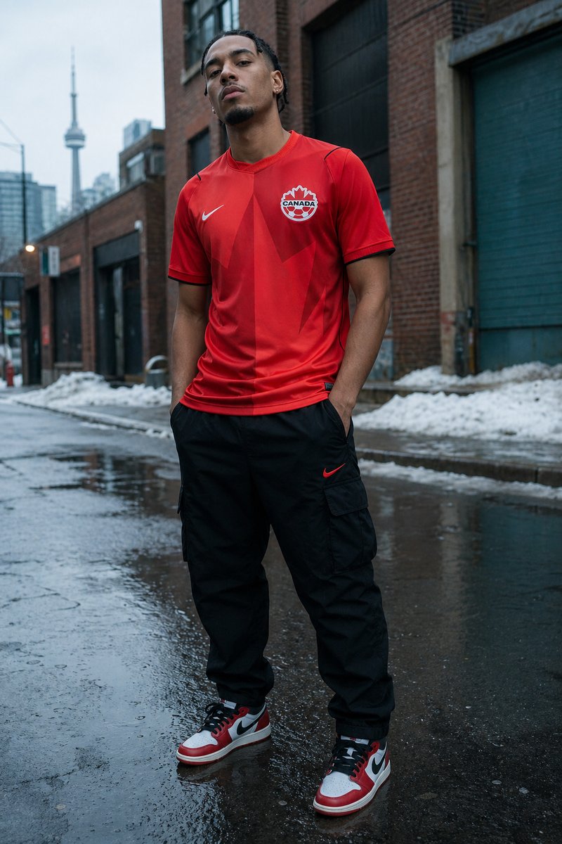 Canada 2026 home kit lifestyle shot