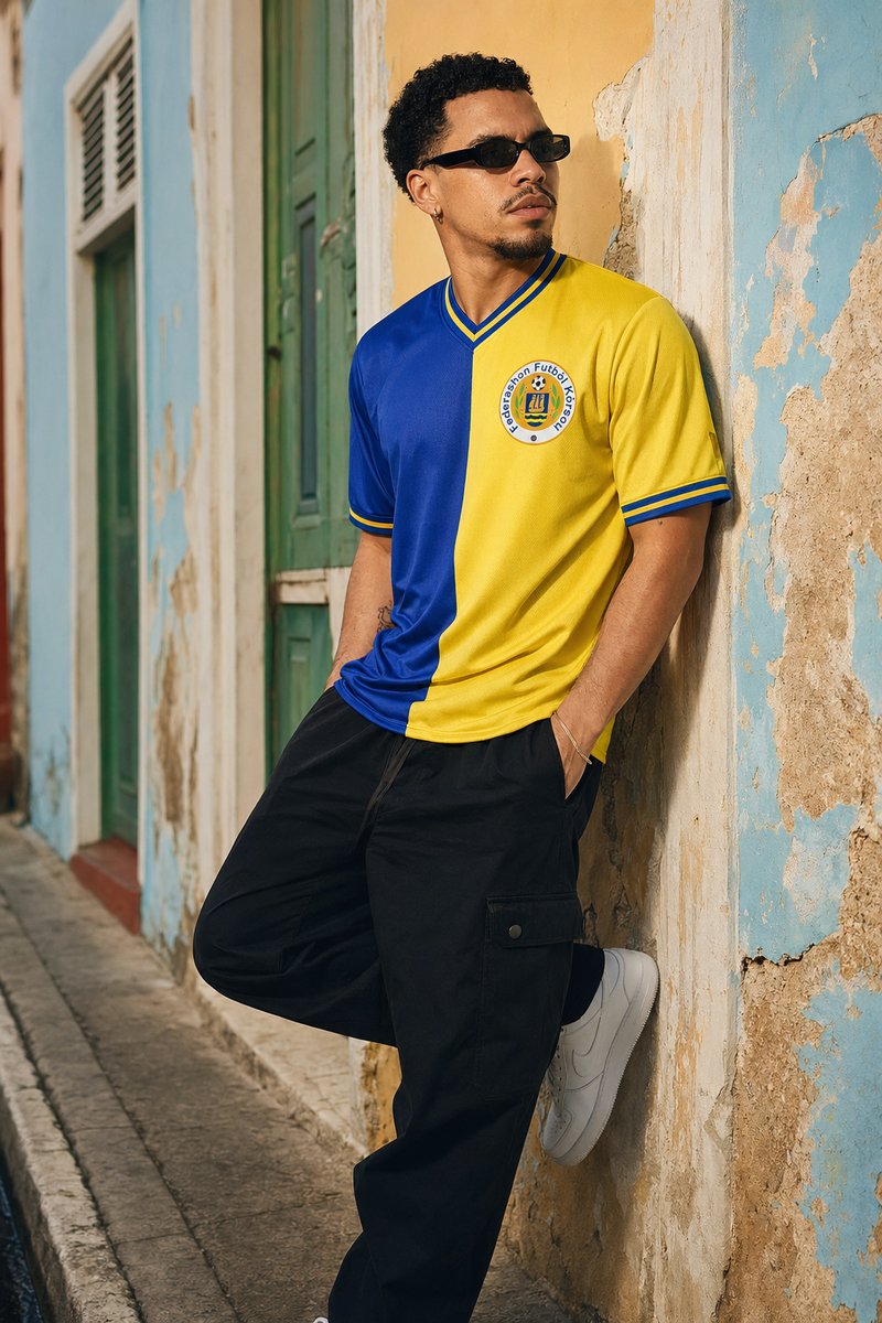 Curaçao 2026 home kit lifestyle shot