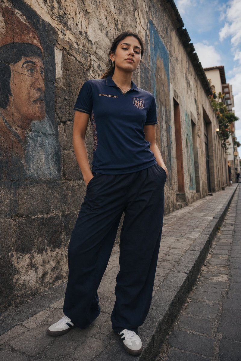 Ecuador 2026 away kit lifestyle shot