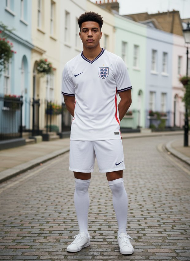 England 2026 home kit lifestyle shot