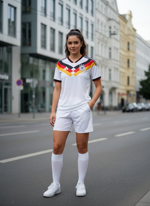 Germany 2026 home kit lifestyle shot