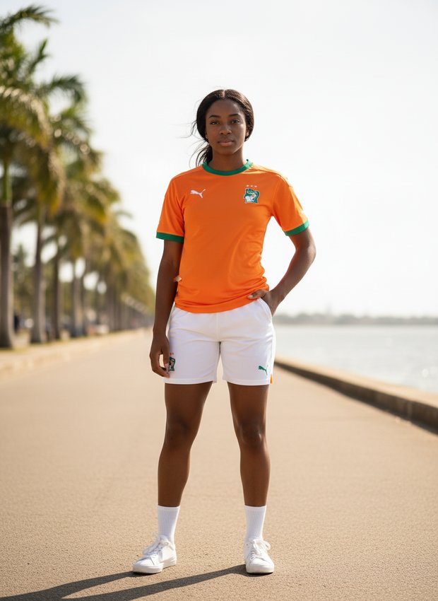 Ivory Coast 2026 home kit lifestyle shot