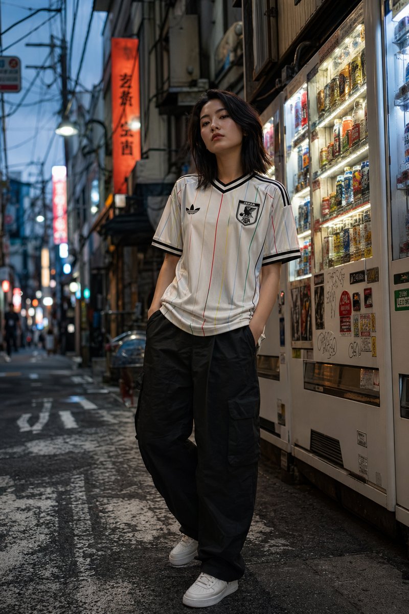Japan 2026 away kit lifestyle shot