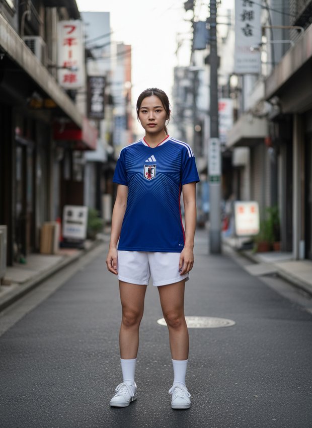 Japan 2026 home kit lifestyle shot