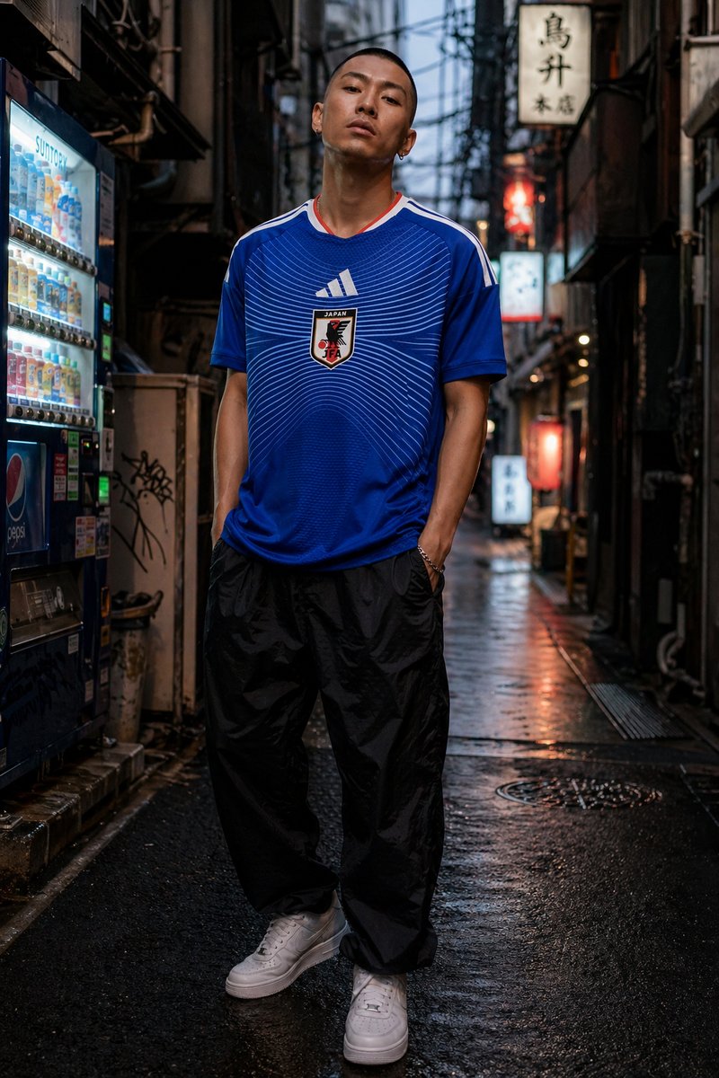 Japan 2026 home kit lifestyle shot