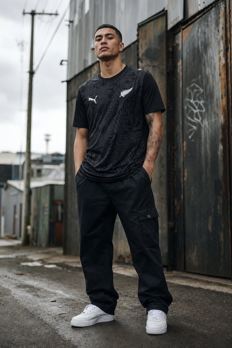 New Zealand 2026 home kit lifestyle shot