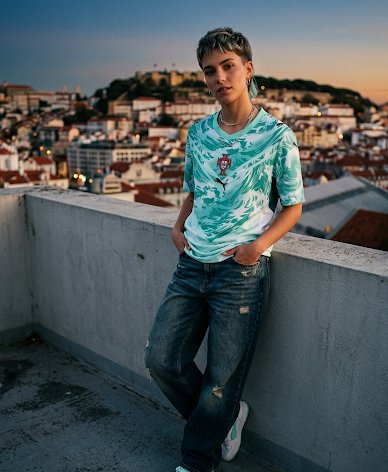 Portugal 2026 away kit lifestyle shot