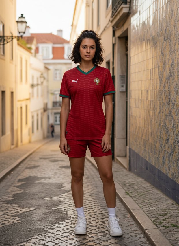 Portugal 2026 home kit lifestyle shot