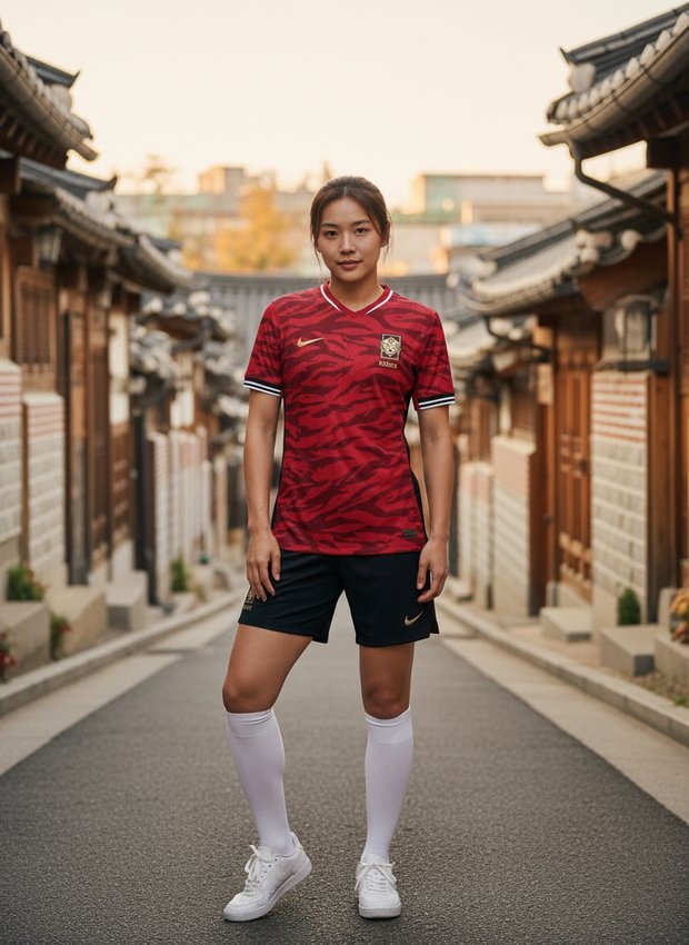 South Korea 2026 home kit lifestyle shot