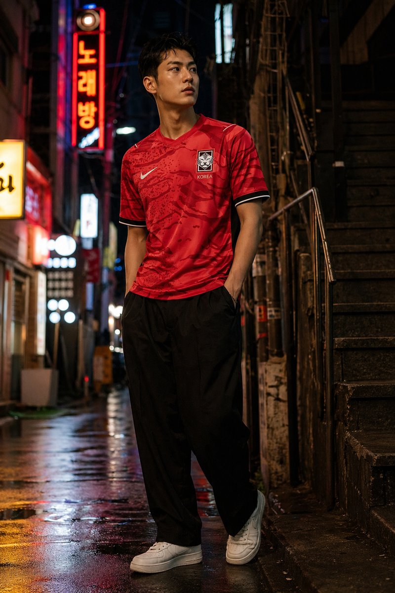South Korea 2026 home kit lifestyle shot