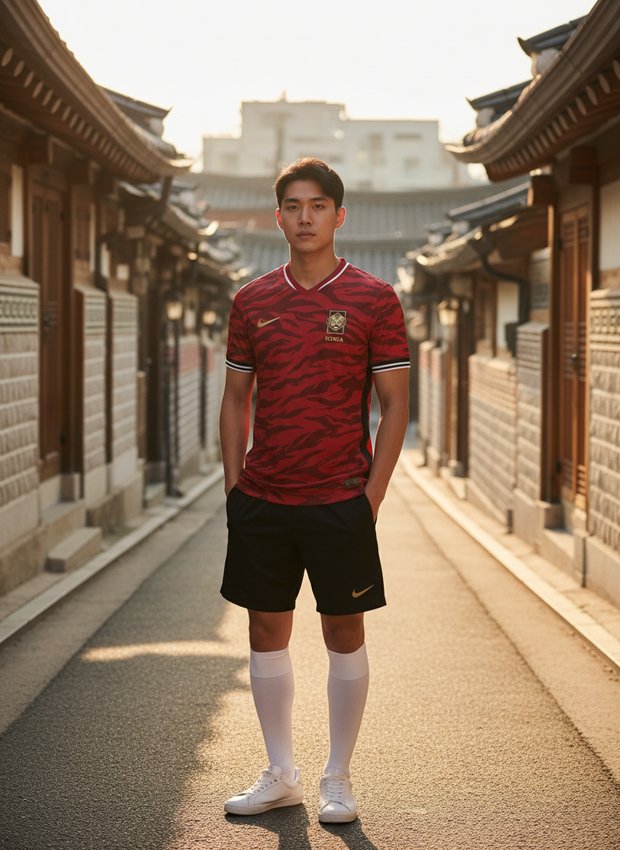 South Korea 2026 home kit lifestyle shot