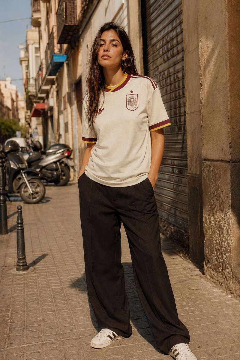 Spain 2026 away kit lifestyle shot
