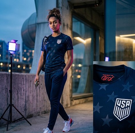 USA 2026 away kit lifestyle shot