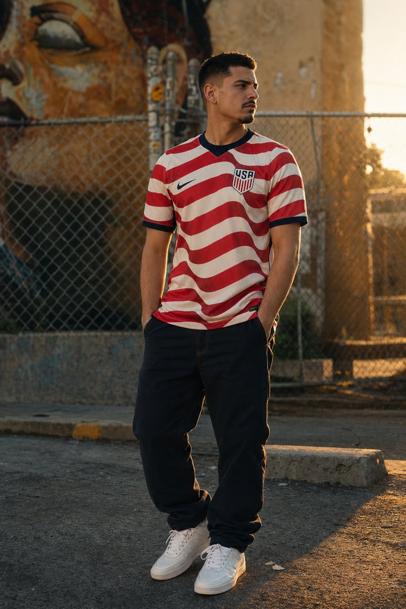 USA 2026 home kit lifestyle shot