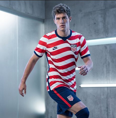 USA 2026 home kit lifestyle shot