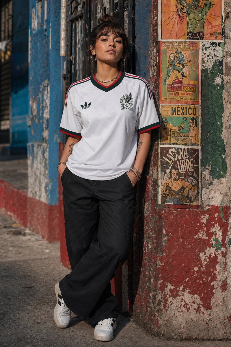 Mexico away kit for the 2026 FIFA World Cup made by Adidas