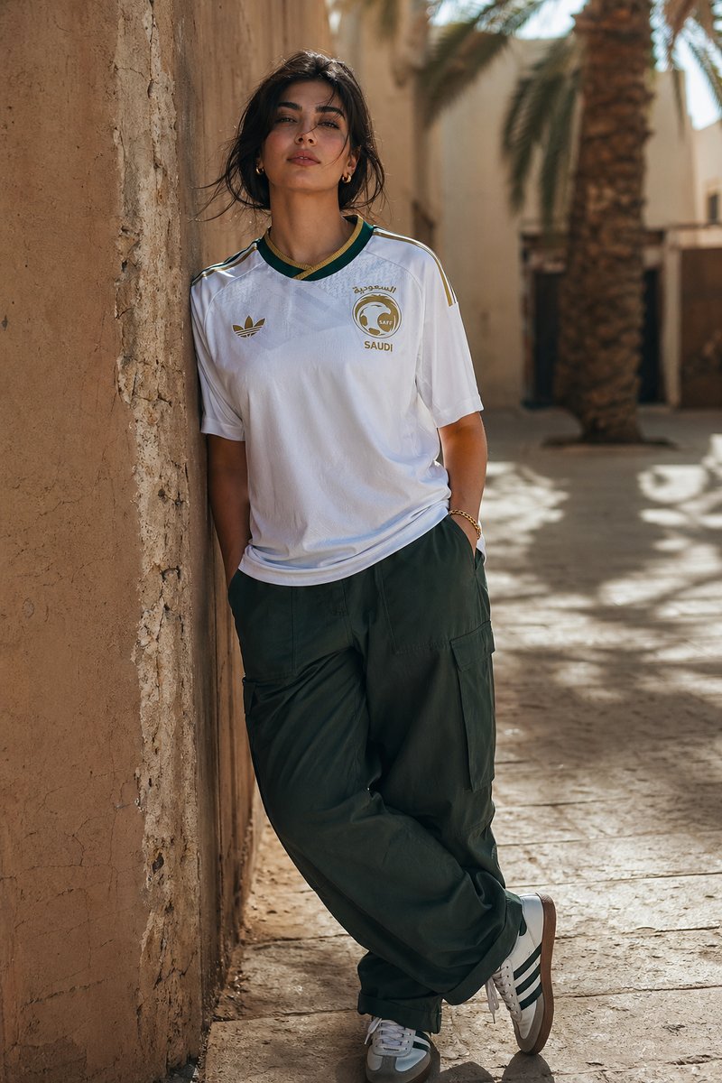 Saudi Arabia away kit for the 2026 FIFA World Cup made by Adidas